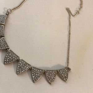 gold and silver necklace